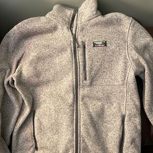 L.L. Bean zip up men’s medium